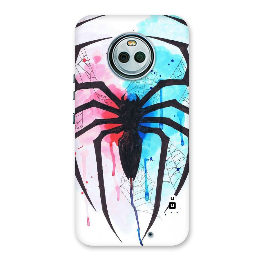 Colorful Web Back Case for Moto X4