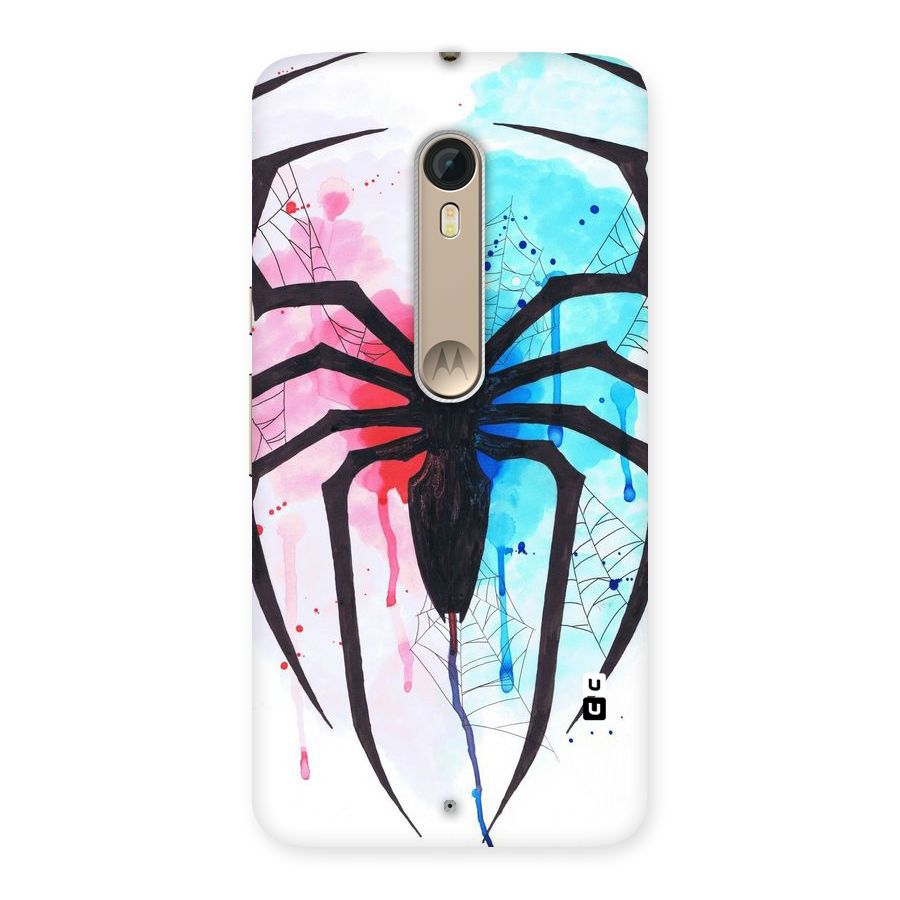 Colorful Web Back Case for Motorola Moto X Style