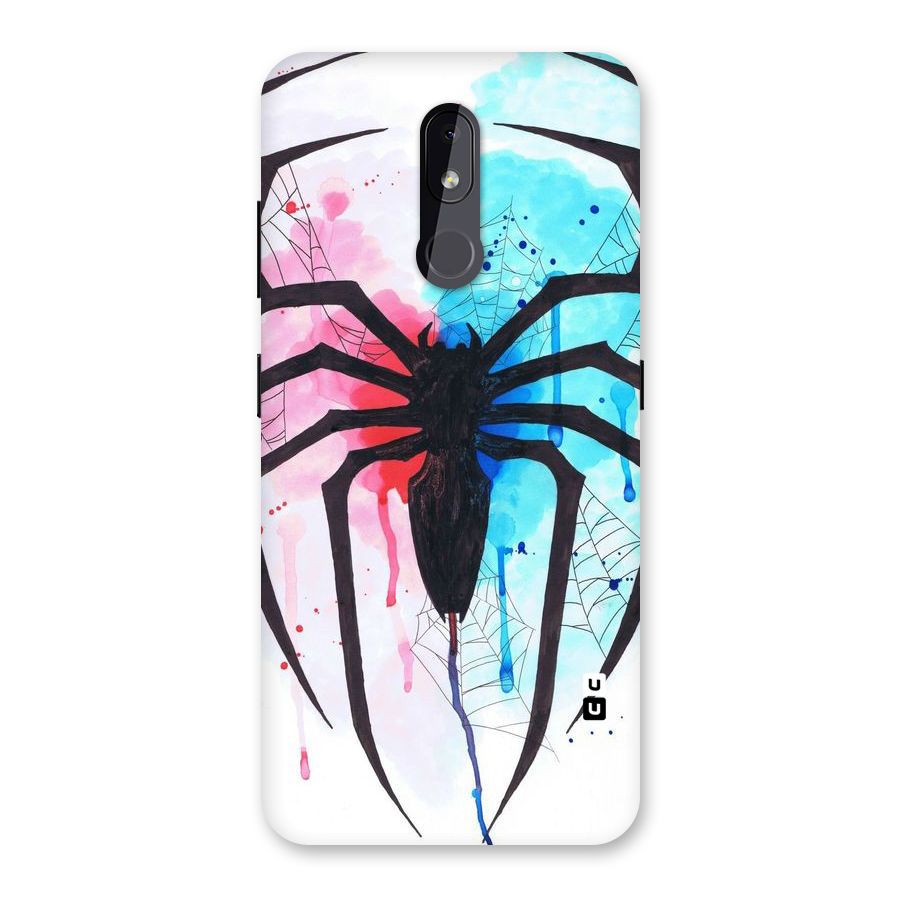 Colorful Web Back Case for Nokia 3.2