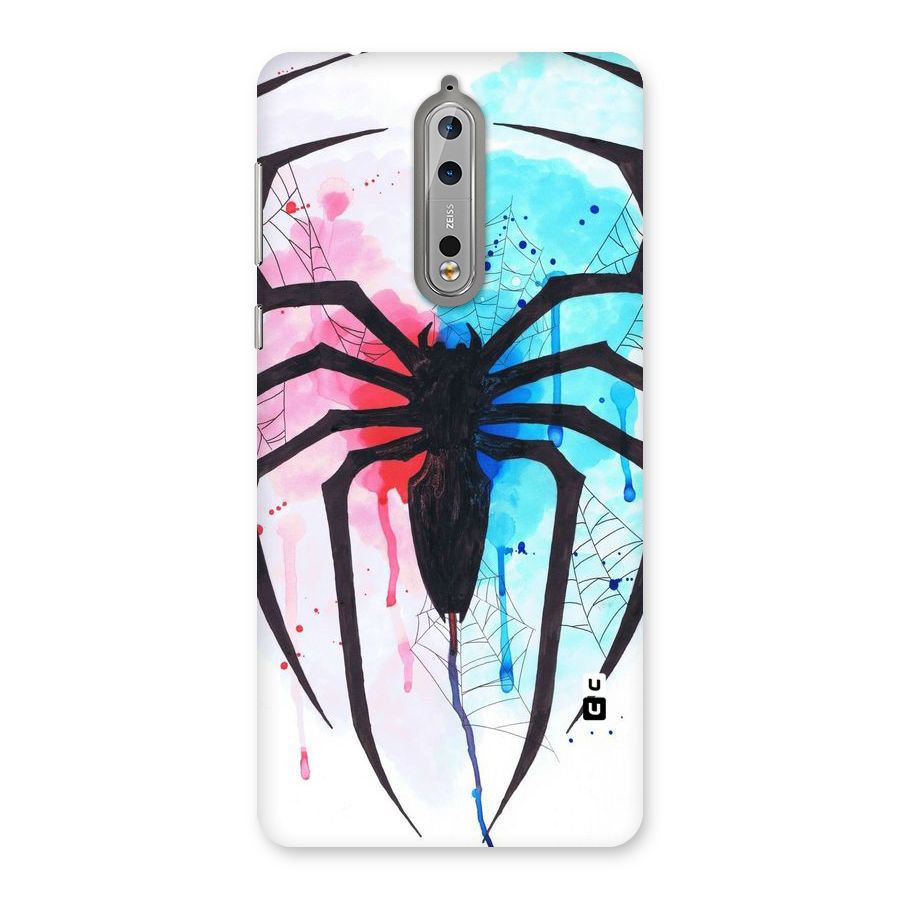 Colorful Web Back Case for Nokia 8