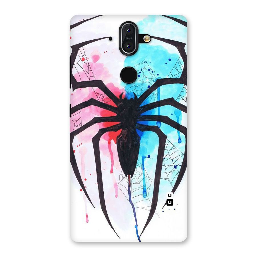 Colorful Web Back Case for Nokia 8 Sirocco