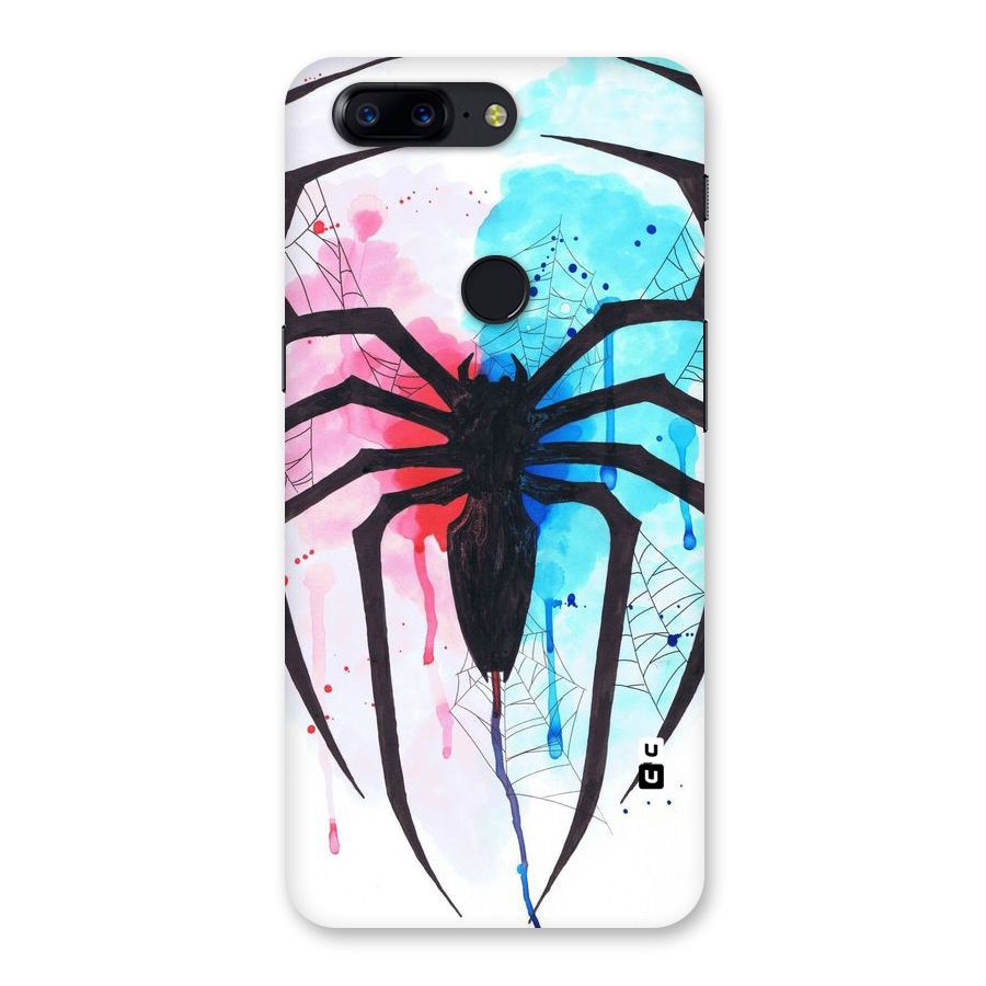 Colorful Web Back Case for OnePlus 5T