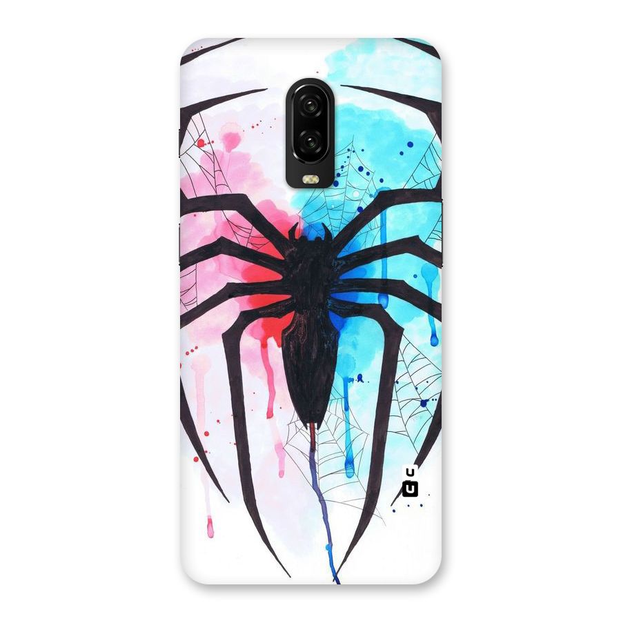 Colorful Web Back Case for OnePlus 6T