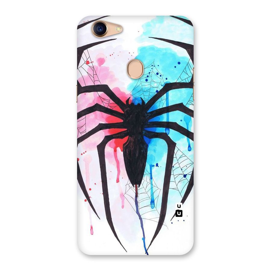Colorful Web Back Case for Oppo F5 Youth