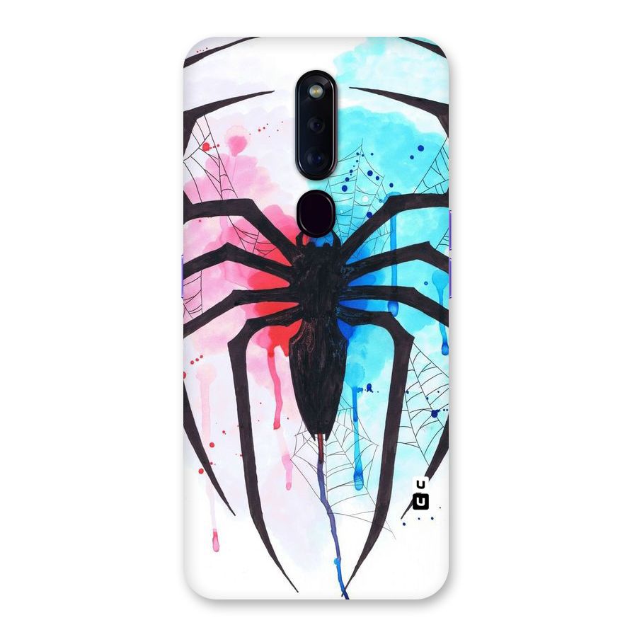 Colorful Web Back Case for Oppo F11 Pro