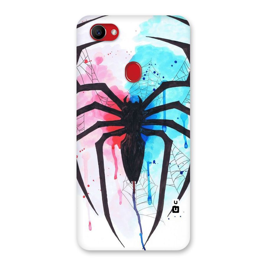 Colorful Web Back Case for Oppo F7