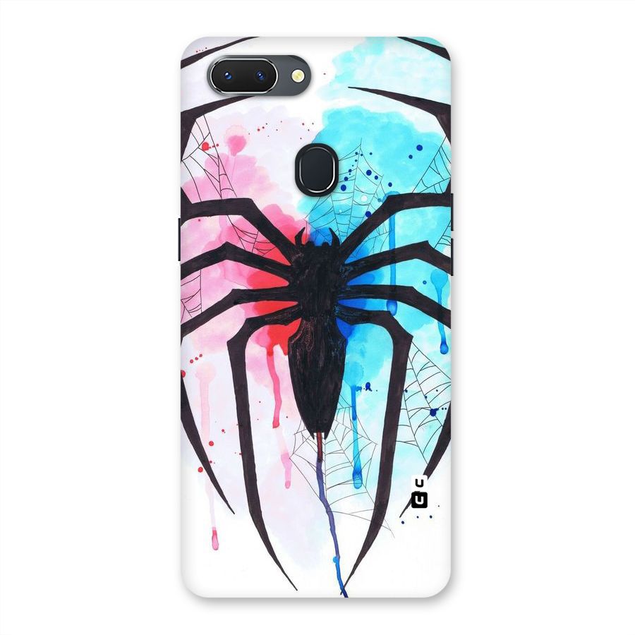 Colorful Web Back Case for Oppo Realme 2