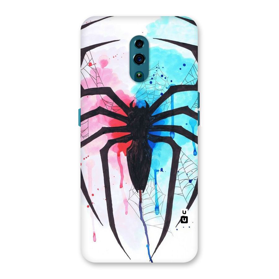 Colorful Web Back Case for Oppo Reno
