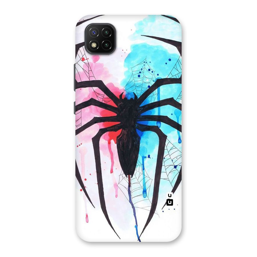 Colorful Web Back Case for Poco C3