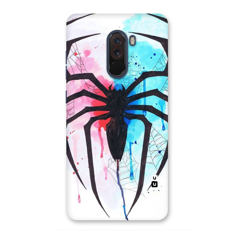 Colorful Web Back Case for Poco F1