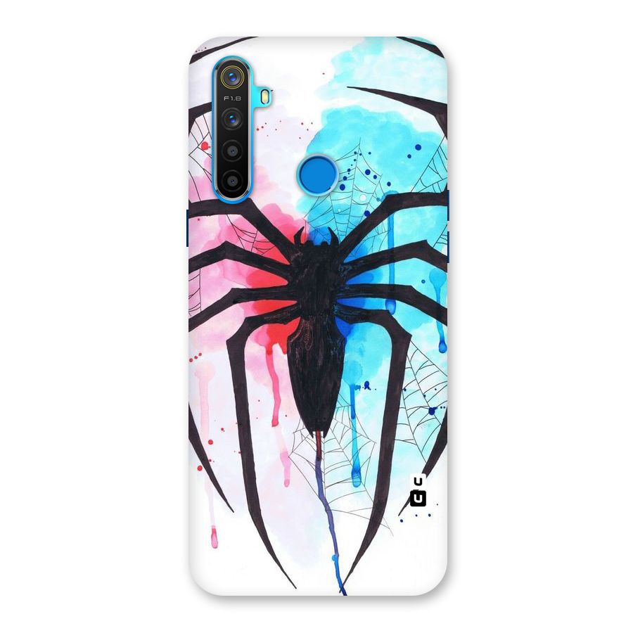 Colorful Web Back Case for Realme 5