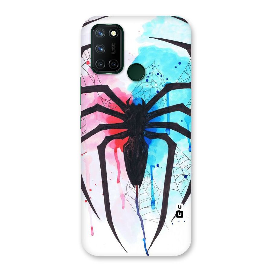 Colorful Web Back Case for Realme 7i