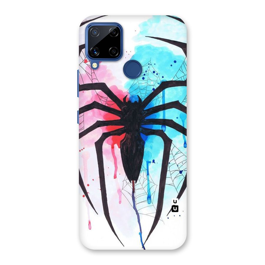 Colorful Web Back Case for Realme C15