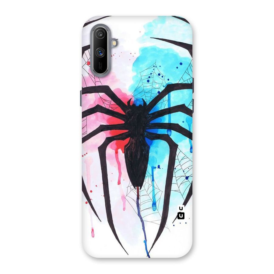 Colorful Web Back Case for Realme C3