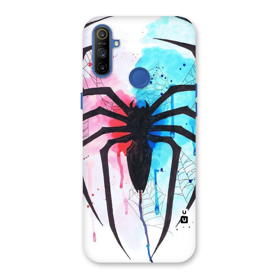 Colorful Web Back Case for Realme Narzo 10A
