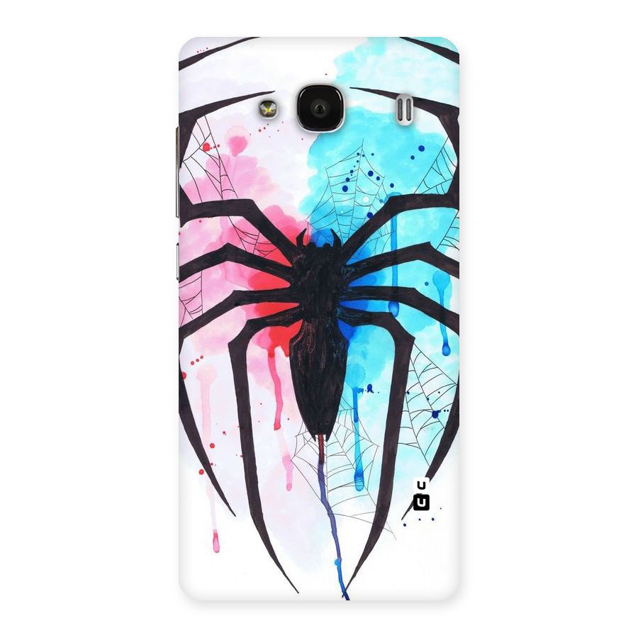 Colorful Web Back Case for Redmi 2