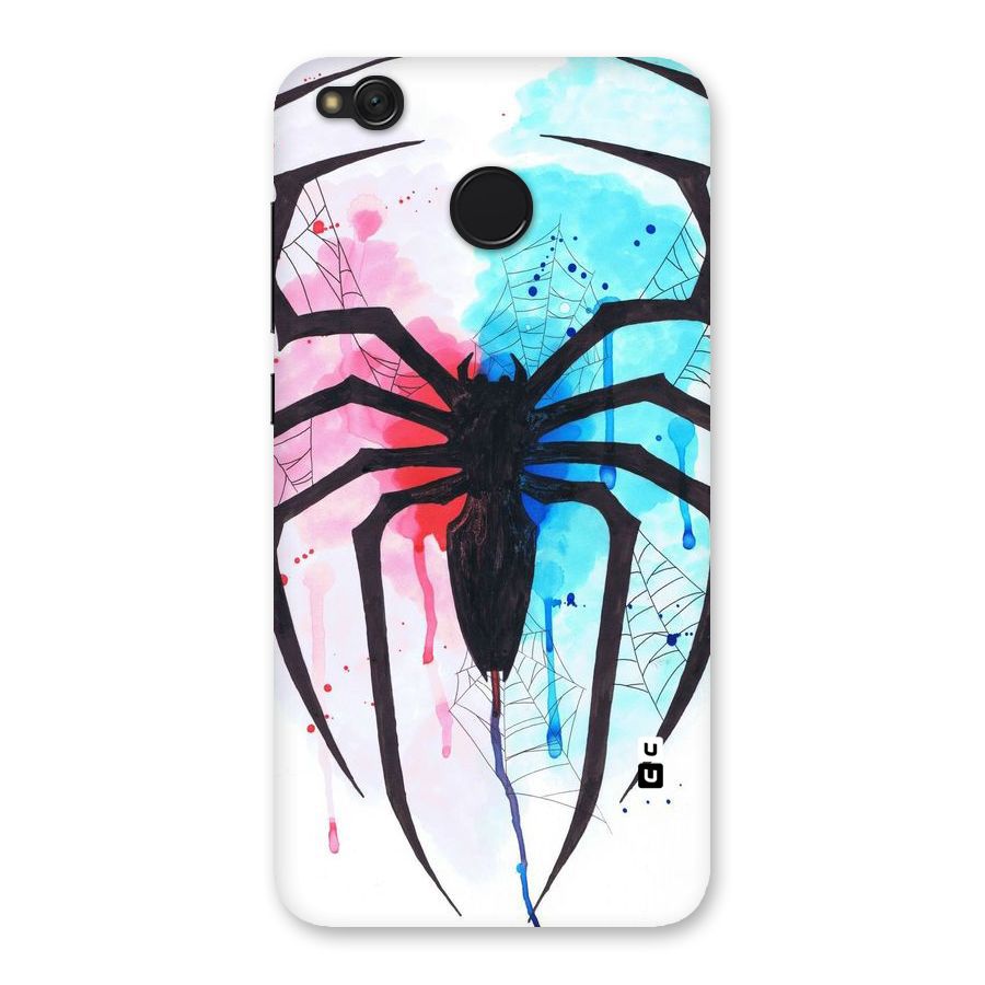 Colorful Web Back Case for Redmi 4