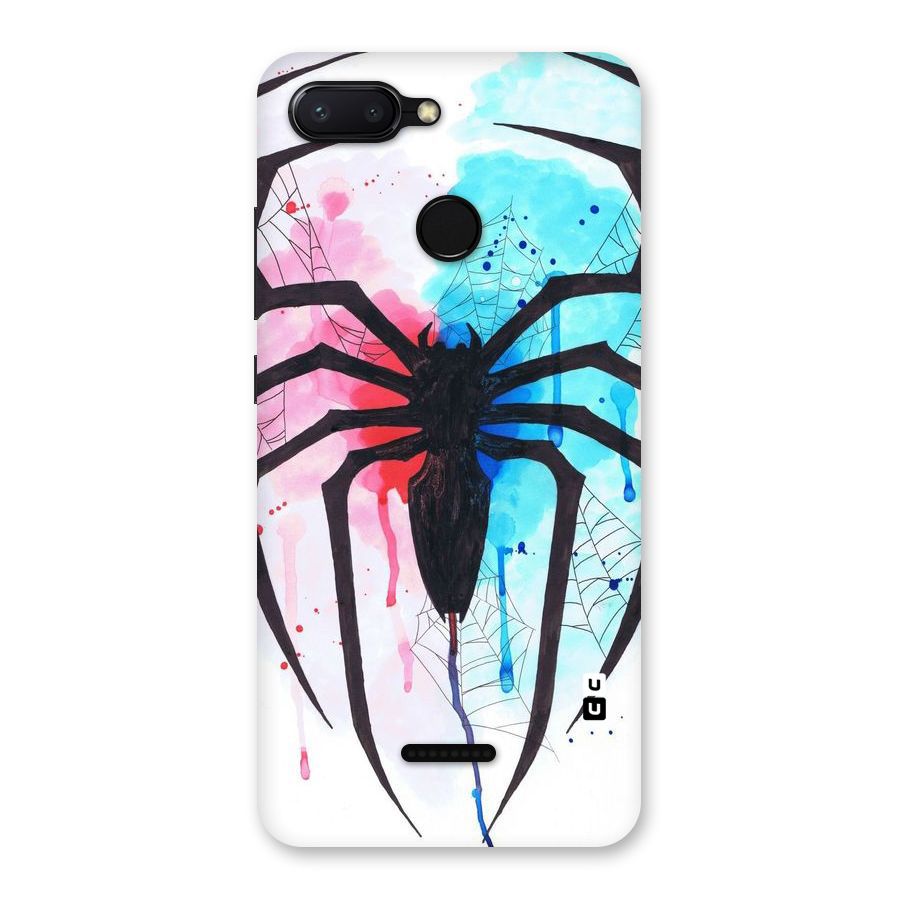 Colorful Web Back Case for Redmi 6