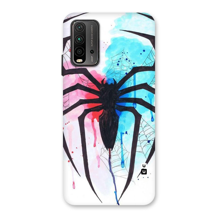 Colorful Web Back Case for Redmi 9 Power