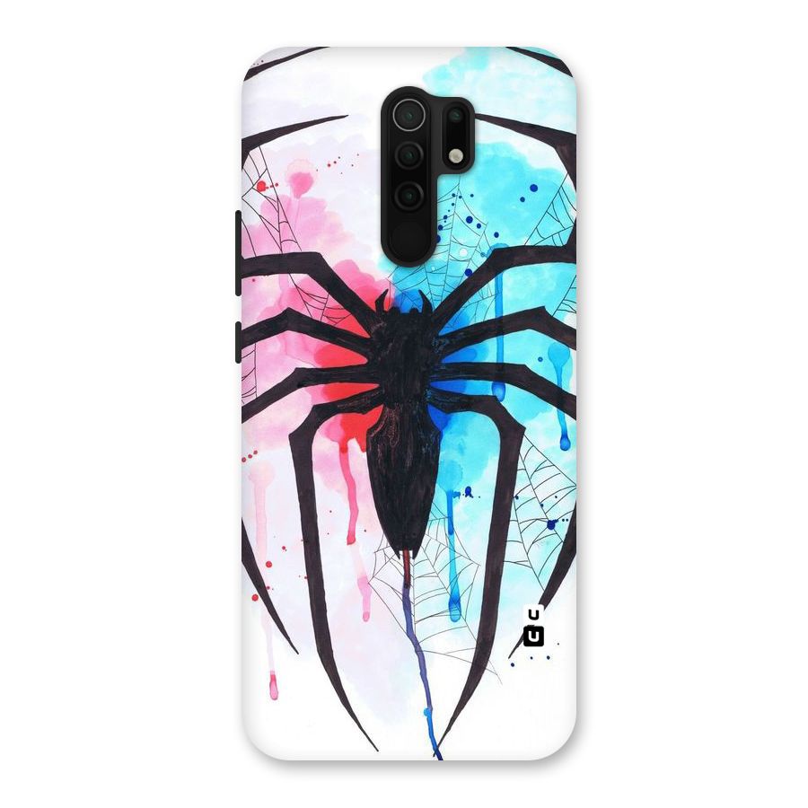 Colorful Web Back Case for Redmi 9 Prime