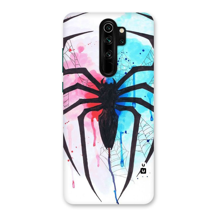 Colorful Web Back Case for Redmi Note 8 Pro