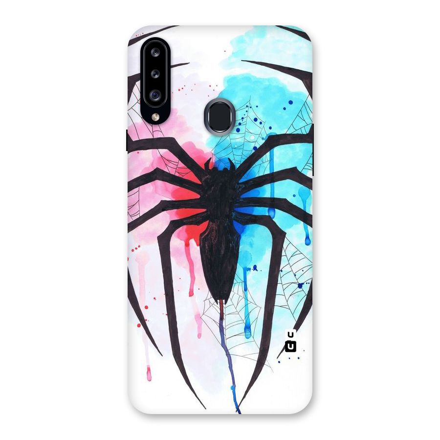 Colorful Web Back Case for Samsung Galaxy A20s