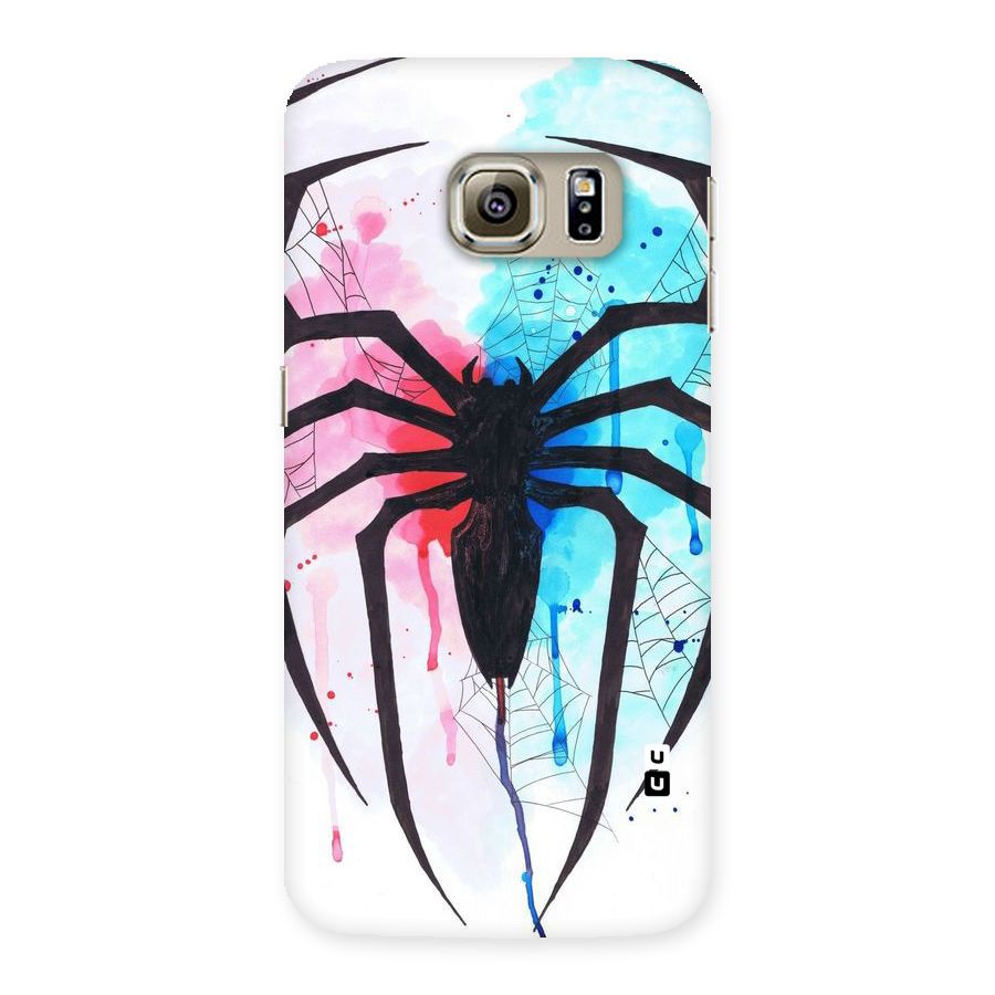 Colorful Web Back Case for Samsung Galaxy S6 Edge