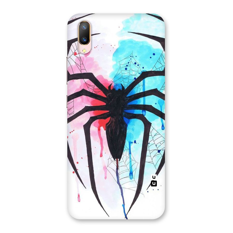 Colorful Web Back Case for Vivo V11 Pro