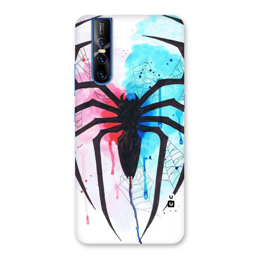 Colorful Web Back Case for Vivo V15 Pro