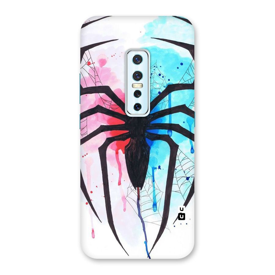 Colorful Web Back Case for Vivo V17 Pro