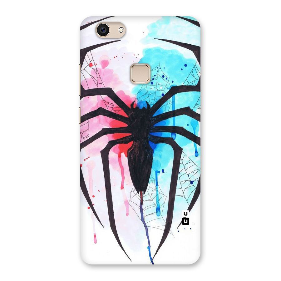 Colorful Web Back Case for Vivo V7