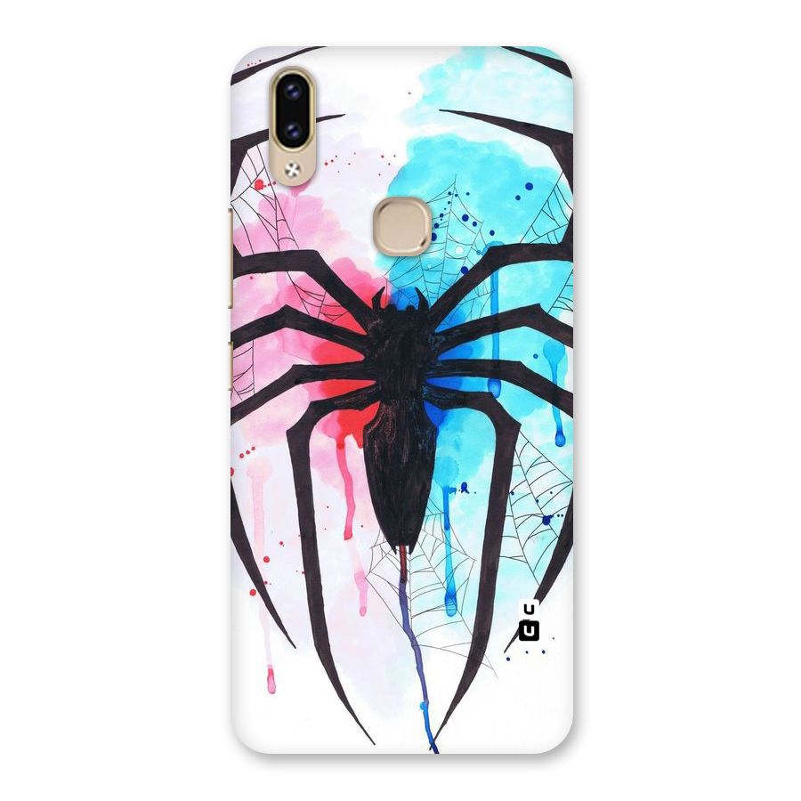 Colorful Web Back Case for Vivo V9 Youth
