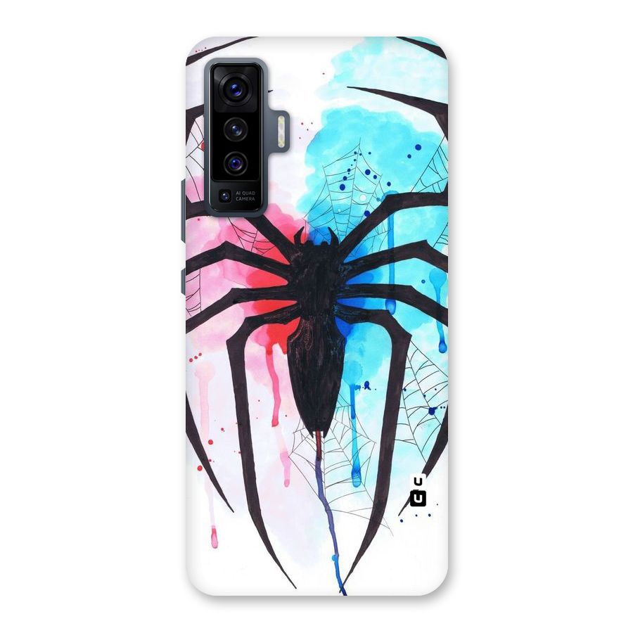 Colorful Web Back Case for Vivo X50
