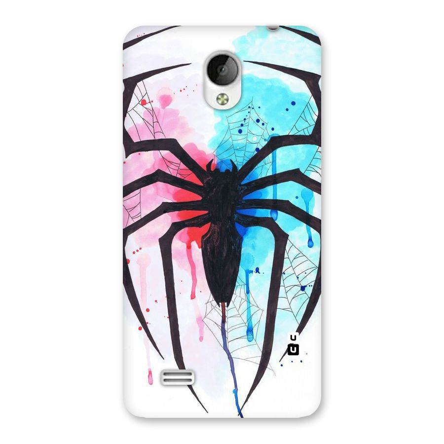 Colorful Web Back Case for Vivo Y21