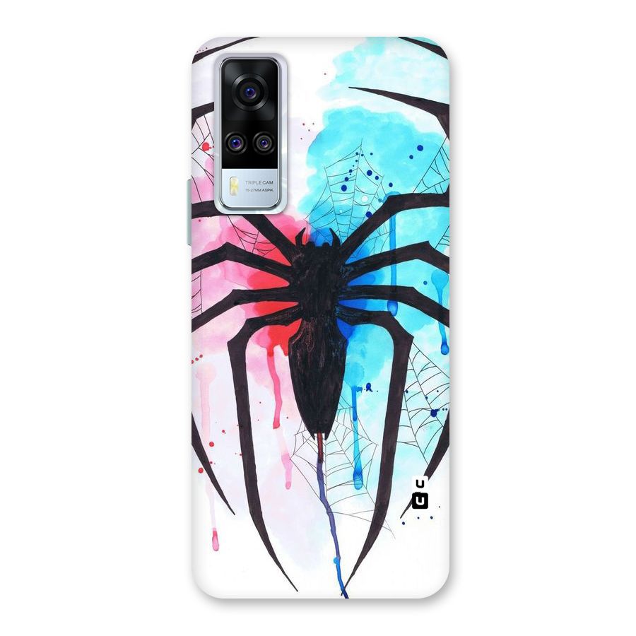 Colorful Web Back Case for Vivo Y31