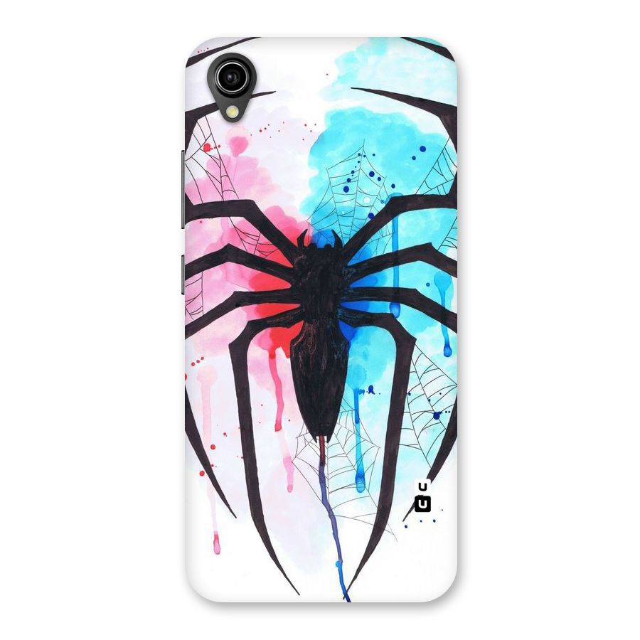 Colorful Web Back Case for Vivo Y90
