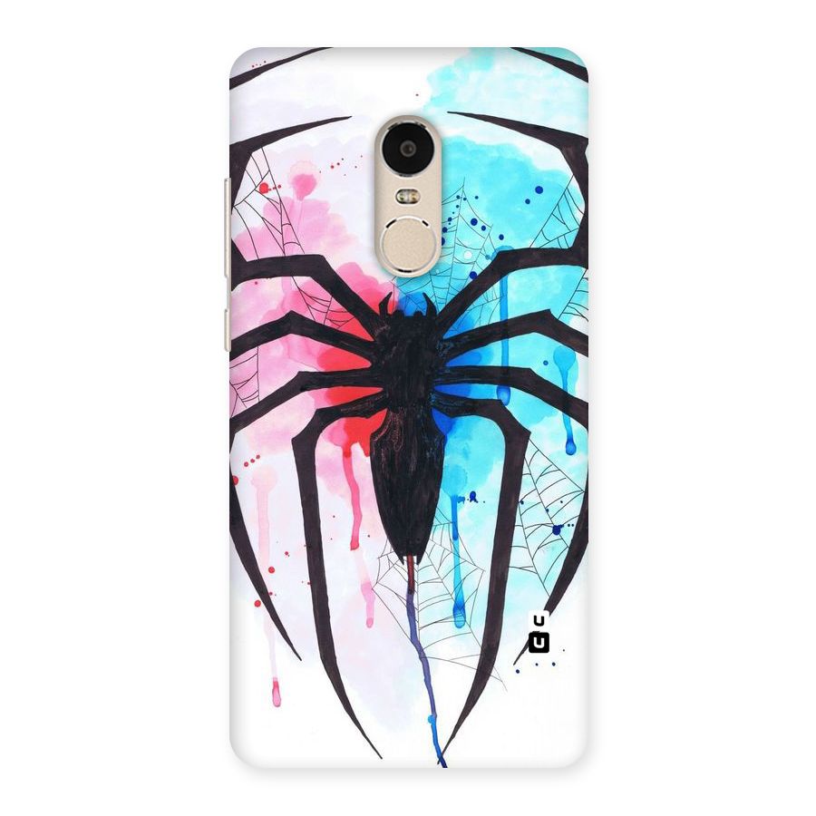 Colorful Web Back Case for Xiaomi Redmi Note 4