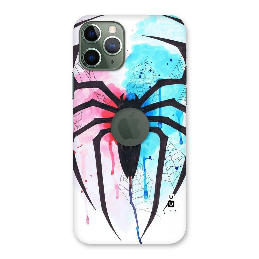 Colorful Web Back Case for iPhone 11 Pro Logo  Cut