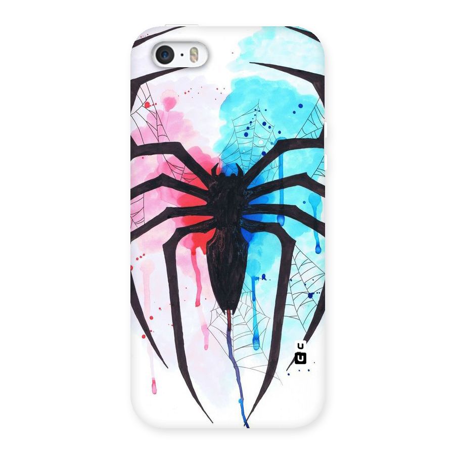 Colorful Web Back Case for iPhone SE