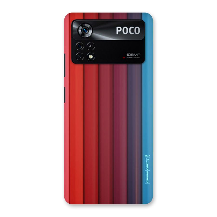 Colour Palette Back Case for Poco X4 Pro 5G