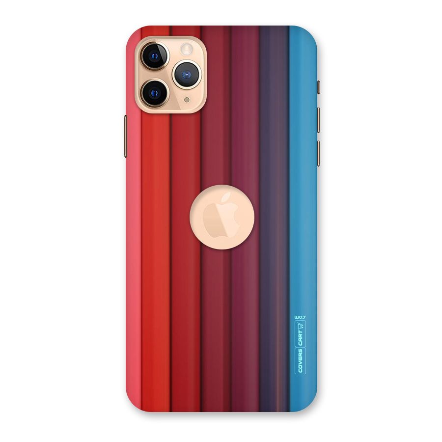Colour Palette Back Case for iPhone 11 Pro Max Logo Cut