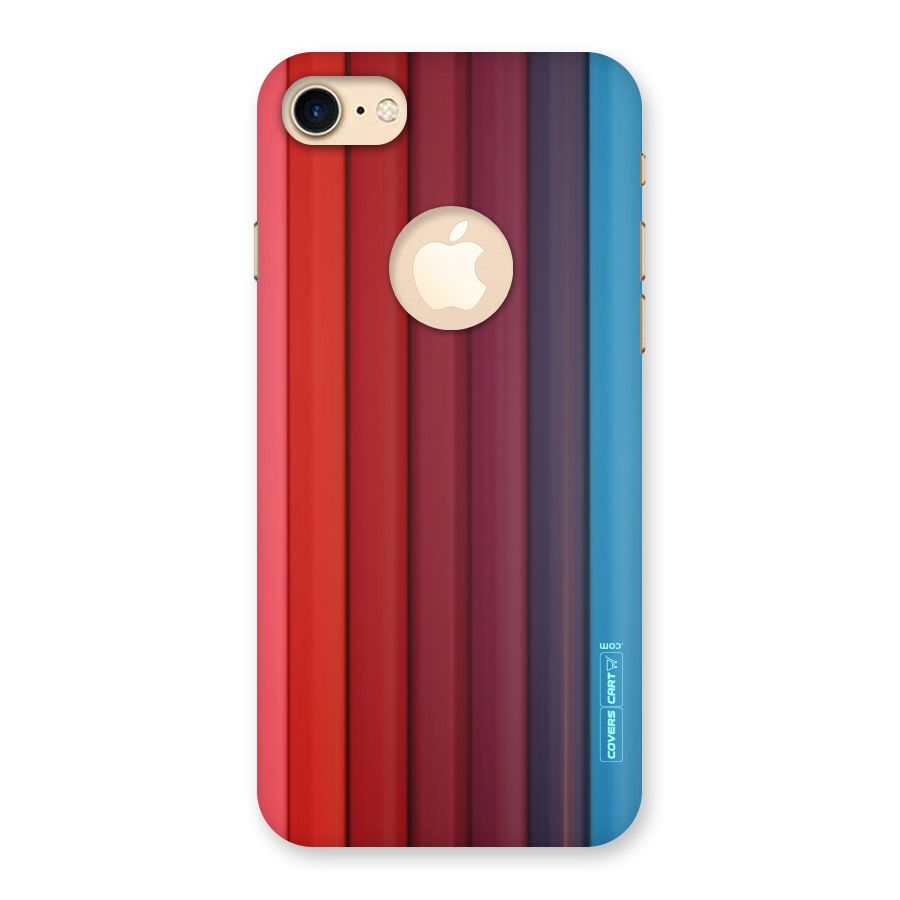 Colour Palette Back Case for iPhone 7 Logo Cut