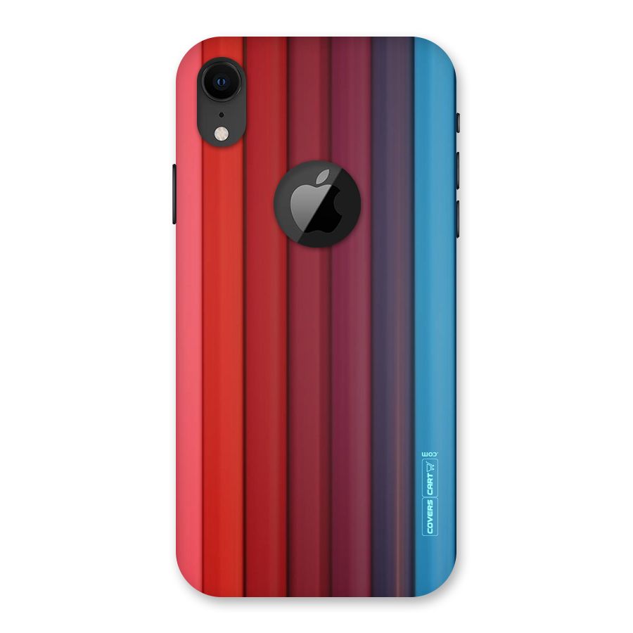Colour Palette Back Case for iPhone XR Logo Cut