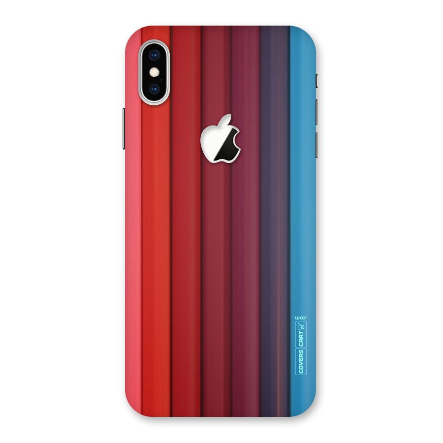 Colour Palette Back Case for iPhone XS Max Apple Cut