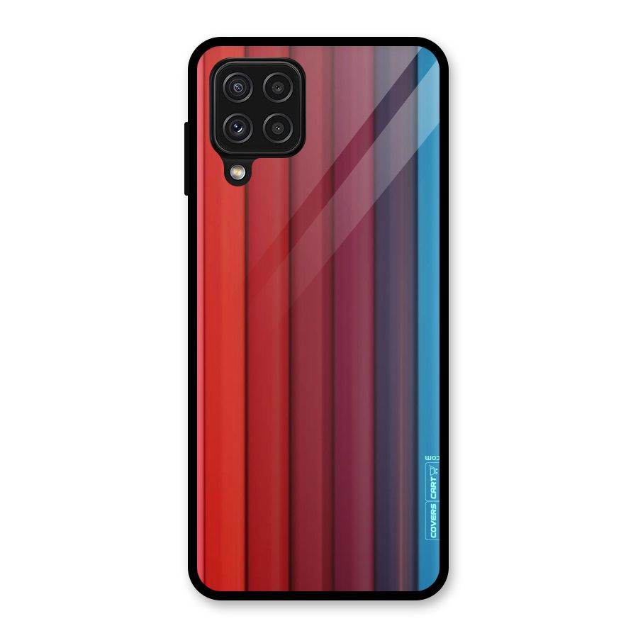 Colour Palette Glass Back Case for Galaxy A22 4G
