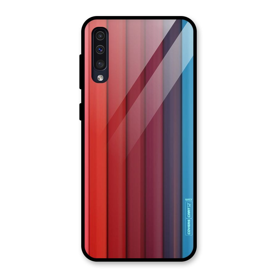 Colour Palette Glass Back Case for Galaxy A50