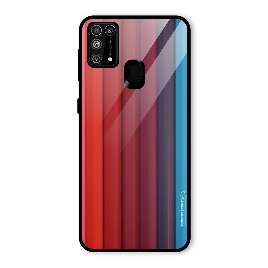 Colour Palette Glass Back Case for Galaxy F41