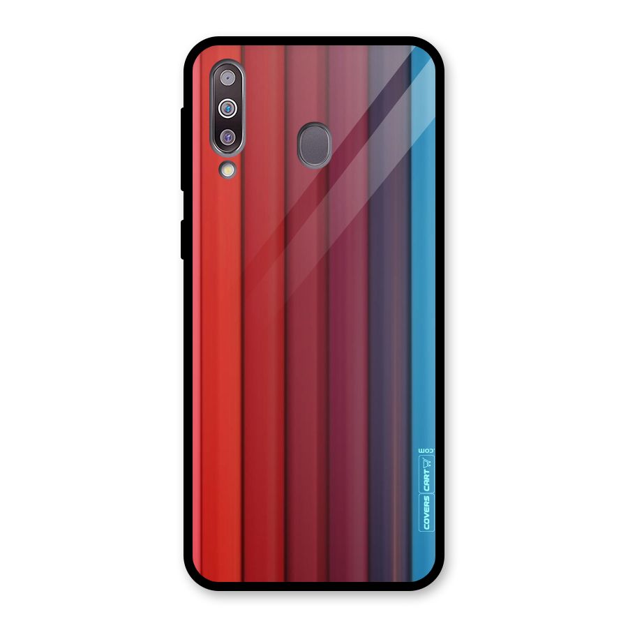 Colour Palette Glass Back Case for Galaxy M30