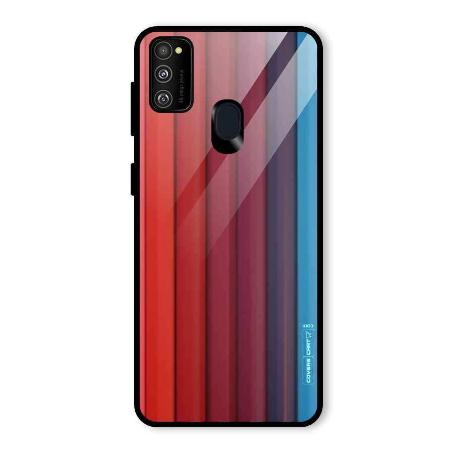 Colour Palette Glass Back Case for Galaxy M30s
