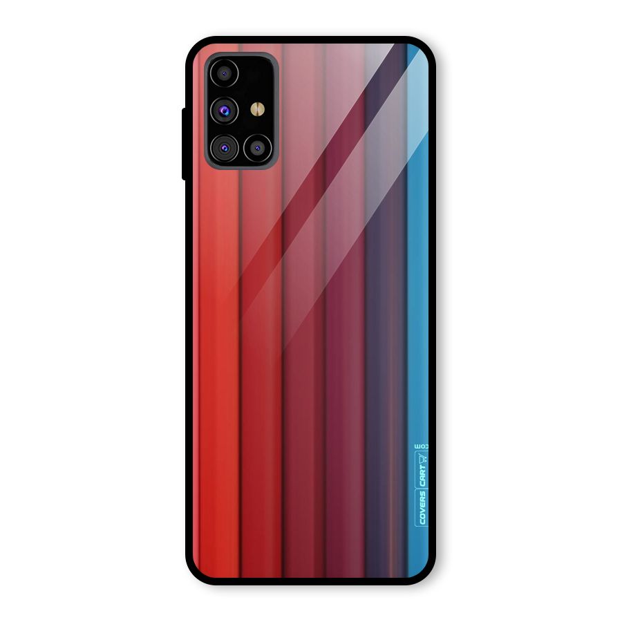 Colour Palette Glass Back Case for Galaxy M31s